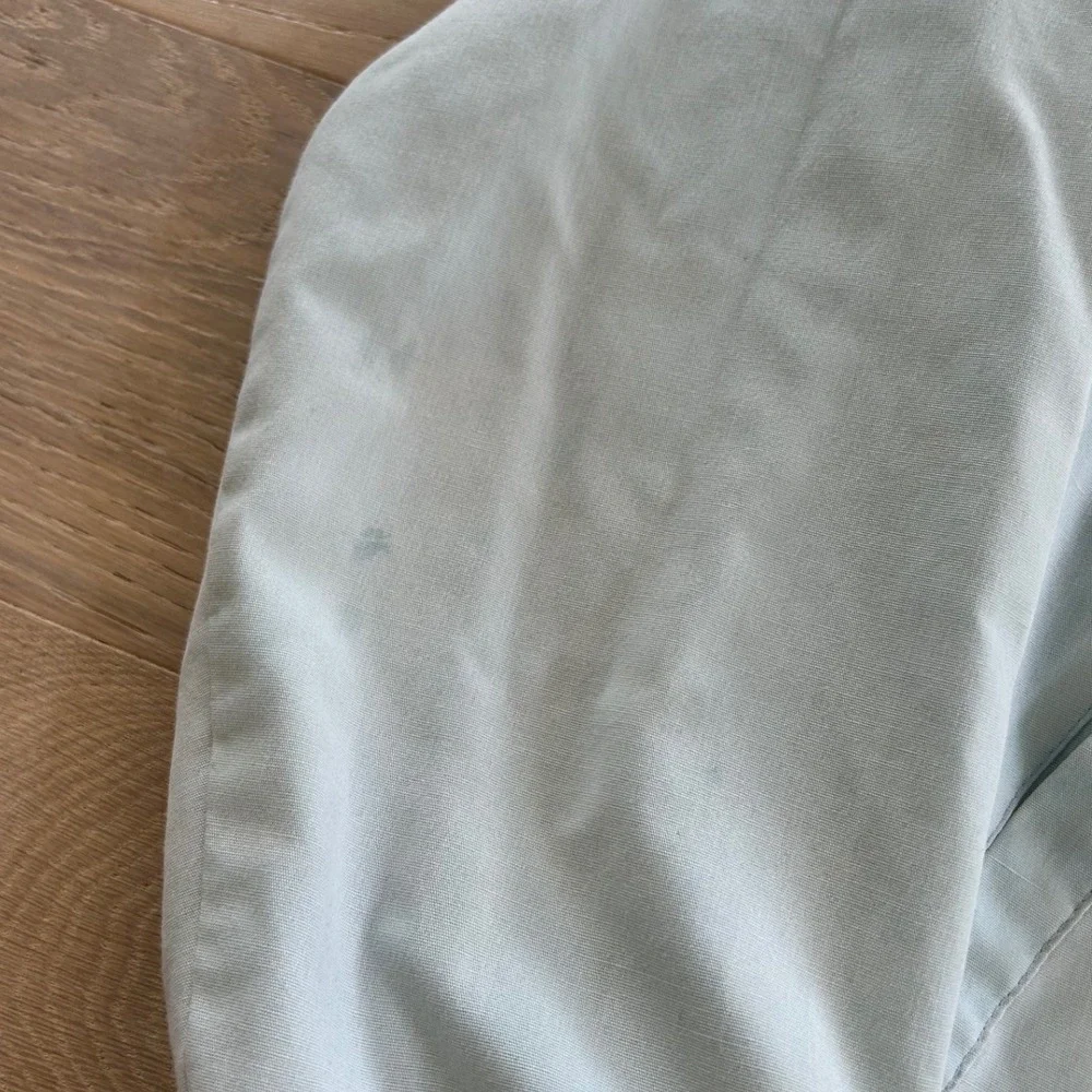 Vintage 60's Sears Light Blue Harrington Jacket Talon Zip Mens Large